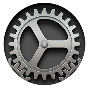 macos update gear icon